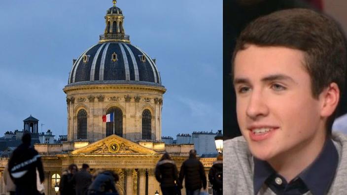 Au Jour D Aujourd Hui Académie Française À 15 ans, Enzo se présente à l'Académie française