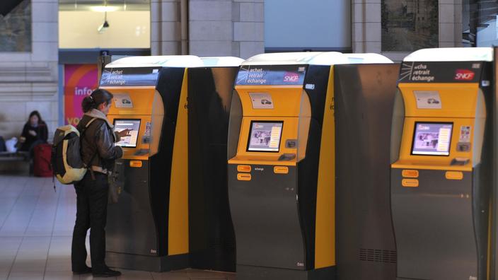 La SNCF installe de nouvelles bornes d'achat plus rapides dans ses gares