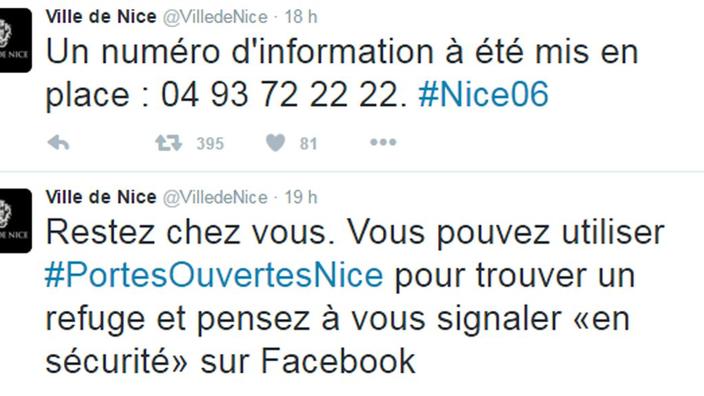 Mes Contacts Ont Disparu De Mon Portable Nice: les réseaux sociaux ont relayé les premiers mouvements de foule