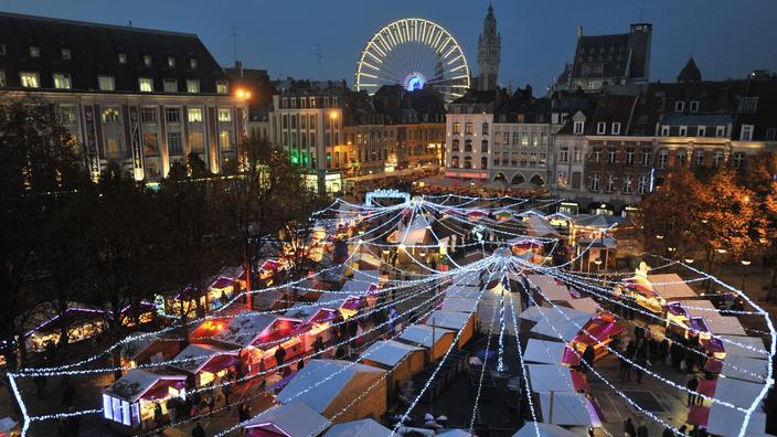 Le marché de Noël de Lille, roi des «likes» sur Facebook Le marché de Noël de Lille, roi des «likes» sur Facebook