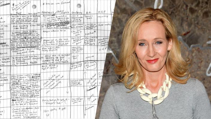 Un Manuscrit De J K Rowling Révèle Les Coulisses De La Création Dharry Potter 1849