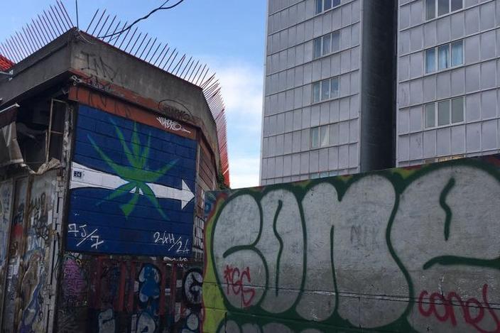 Trafic de drogue un graffiti guide les acheteurs à l