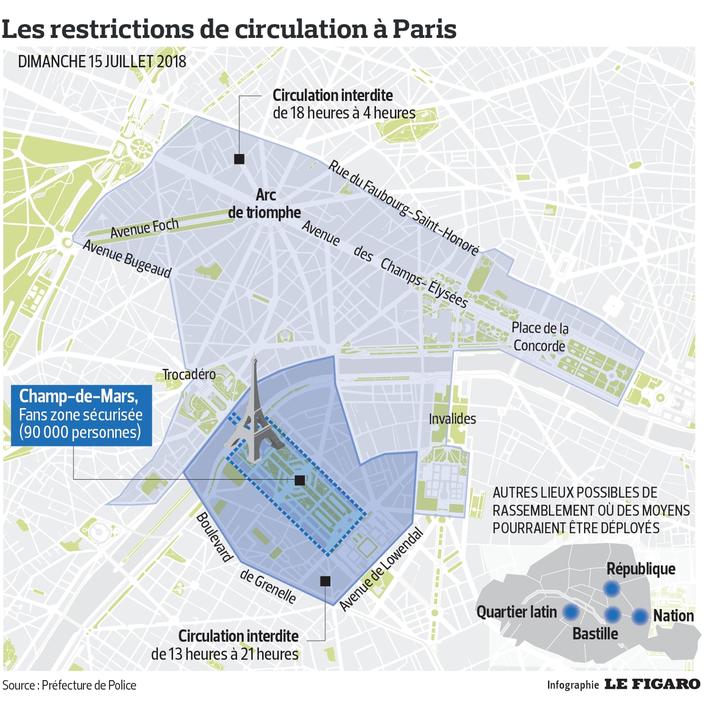 Week-end du 14 juillet : une sécurité maximale pour garantir l'«esprit ...