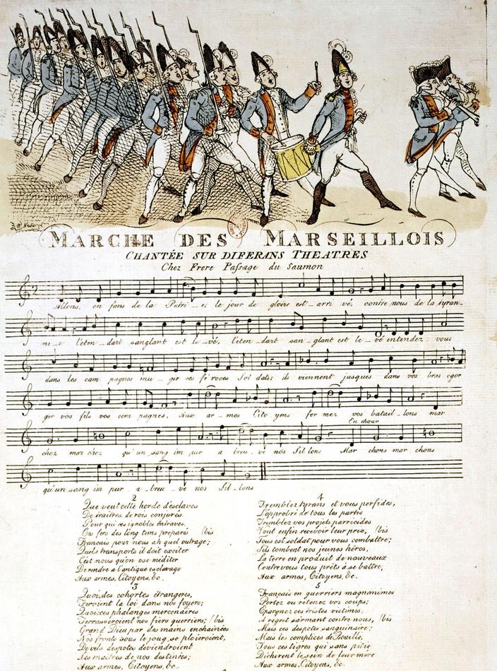 Pourquoi L Hymne De La France S Appelle La Marseillaise La Marseillaise : un chant de guerre devenu hymne national