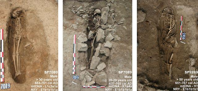 Tre tombe musulmane sono state trovate durante gli scavi a Nimes.