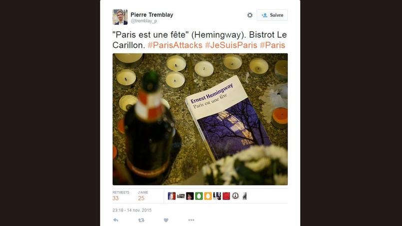 Attentats Resister Avec Paris Est Une Fete D Hemingway