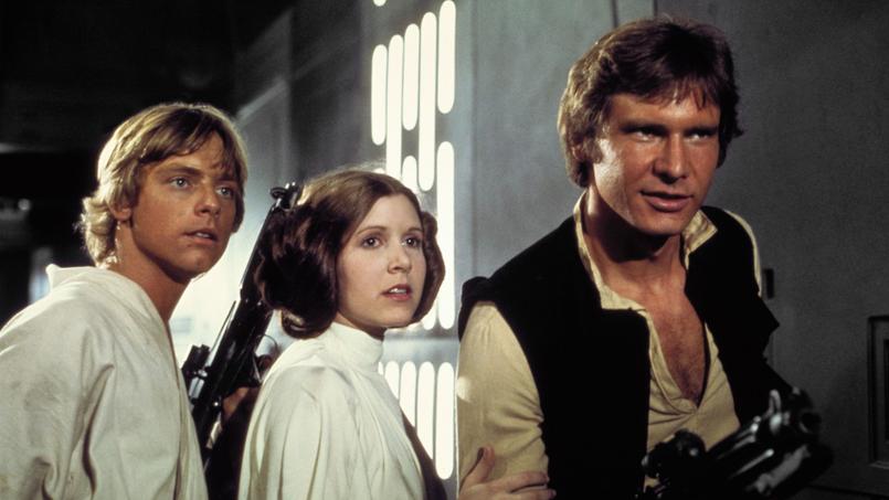 Luke Skywalker, princesse Leïa, Han Solo