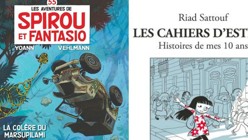 Spirou Et Fantasio Les Cahiers Desther Le Box Office Bd - 