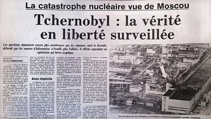 Tchernobyl : comment l'Europe en 1986 apprit l'ampleur de la catastrophe