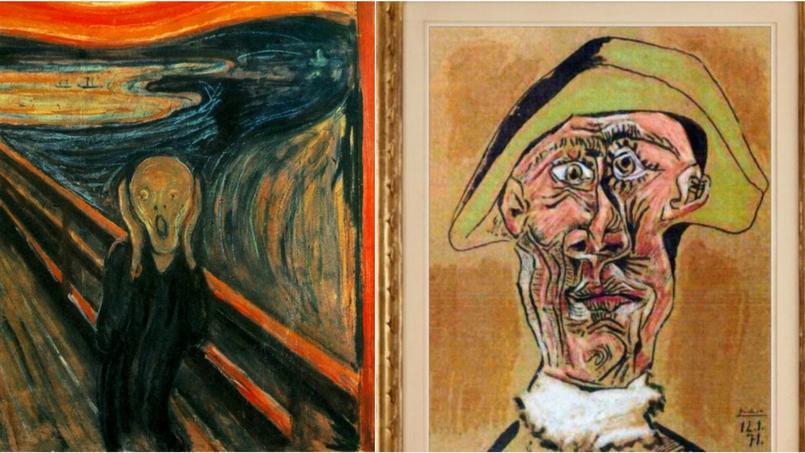 Van Gogh Munch Picasso Bacon ces chefs d   uvre vol s 