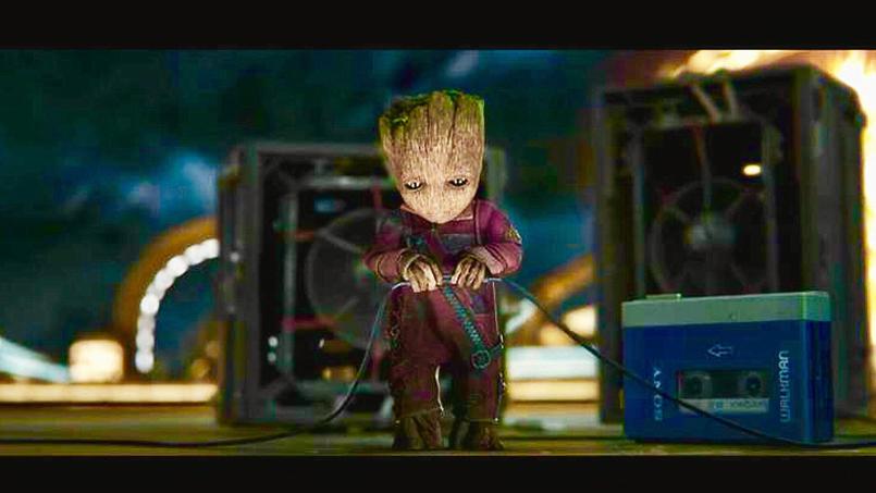 Baby Groot Aux Platines La Playlist Des Gardiens De La Galaxie 2