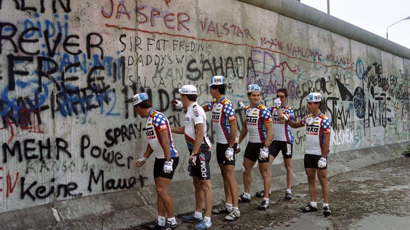 Tour de France 1987 Berlin ville coupée en deux