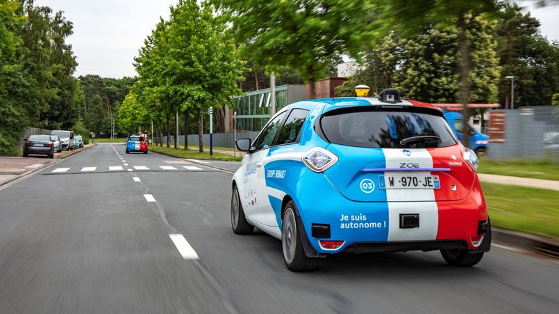 À rouen, renault teste des voitures autonomes à la demande