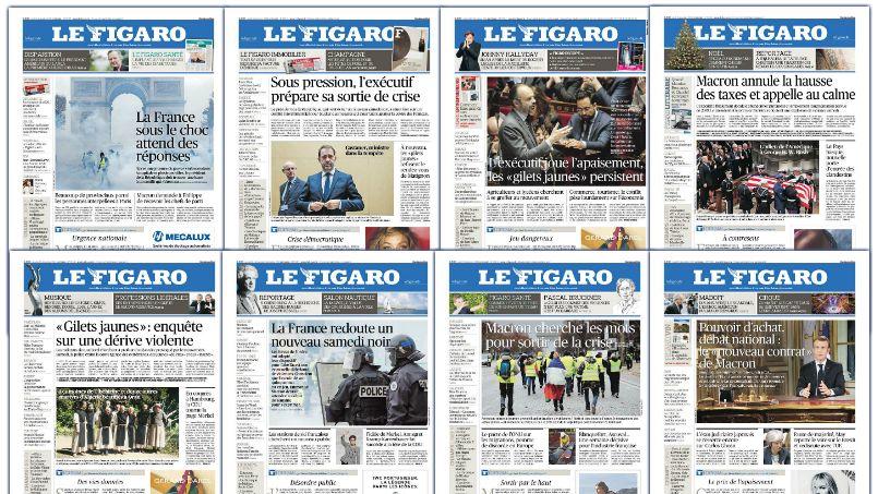 Comment Les Gilets Jaunes Se Sont Progressivement Imposes En Une De La Presse