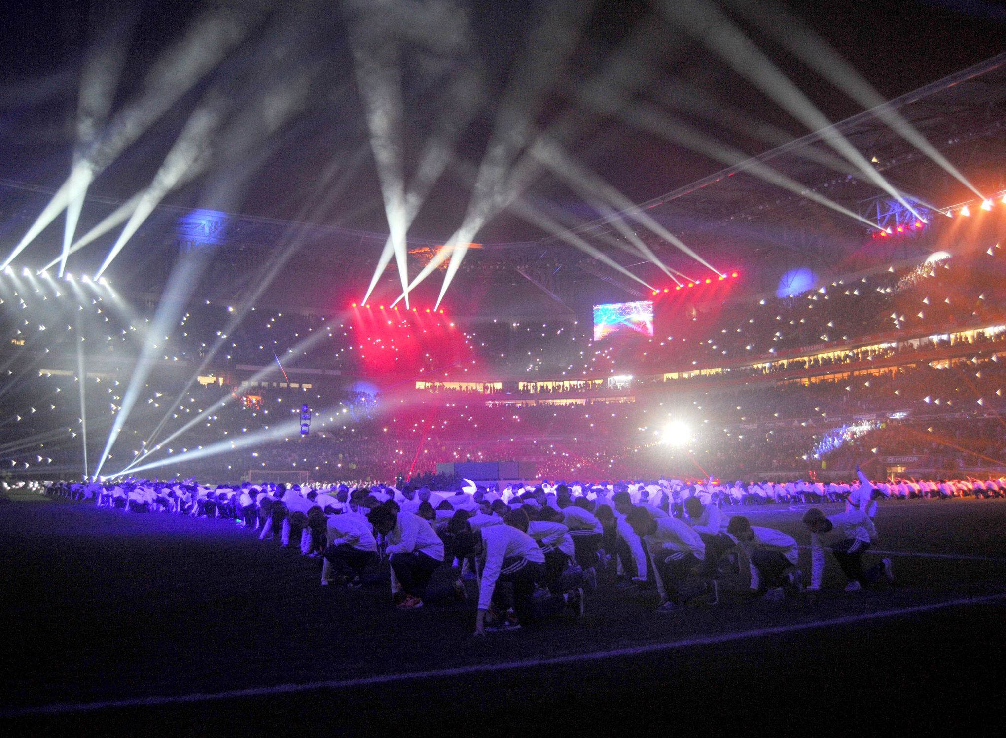 Un film érotique diffusé par erreur dans le stade de Lyon