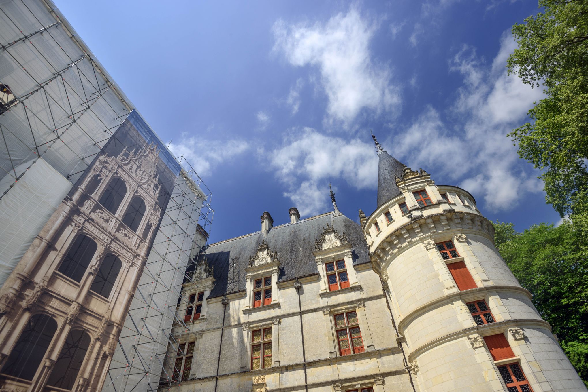 Azay-le-Rideau en pleine renaissance Azay-le-Rideau en pleine renaissance