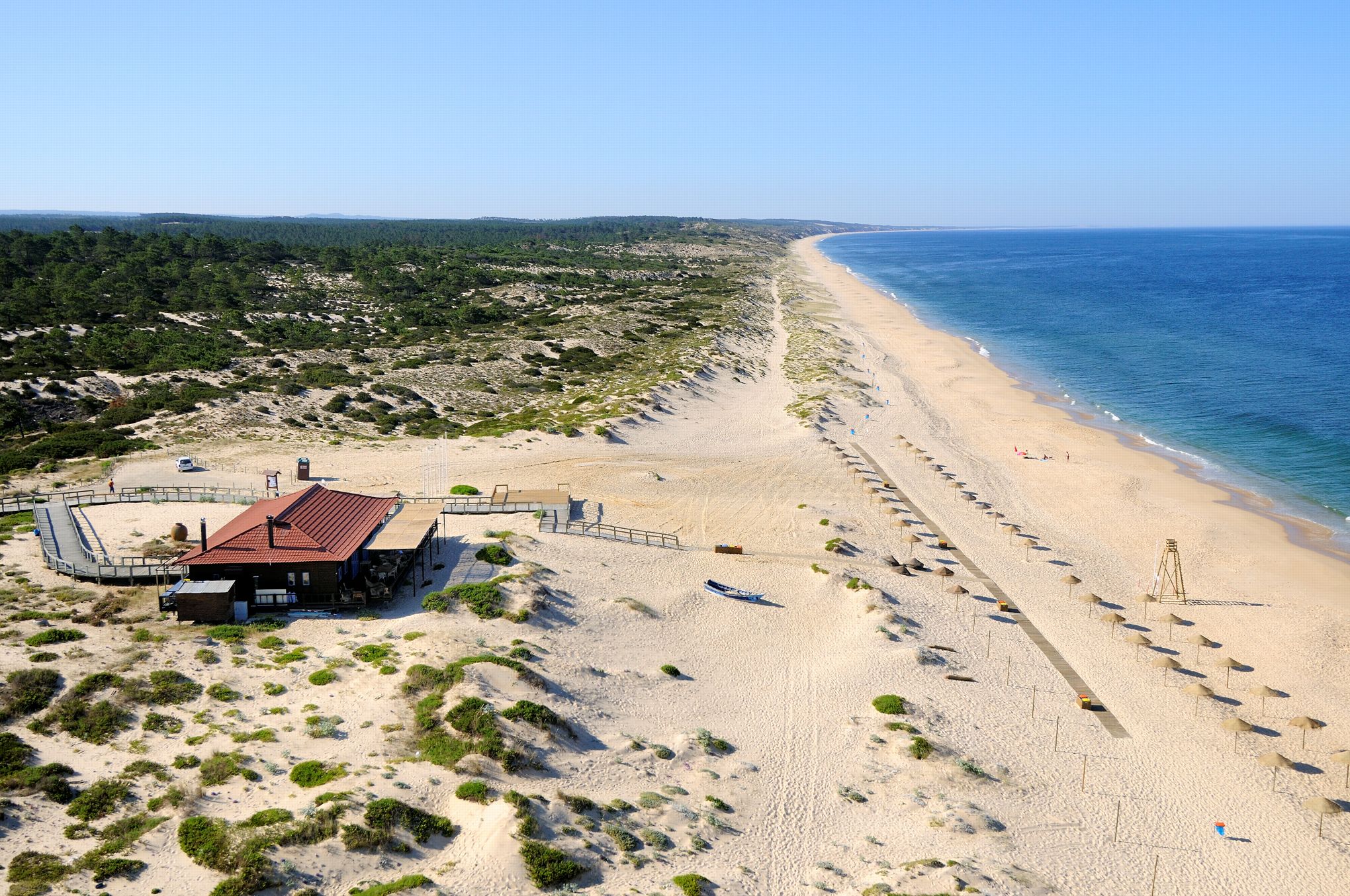 Lété Indien à Comporta Au Portugal