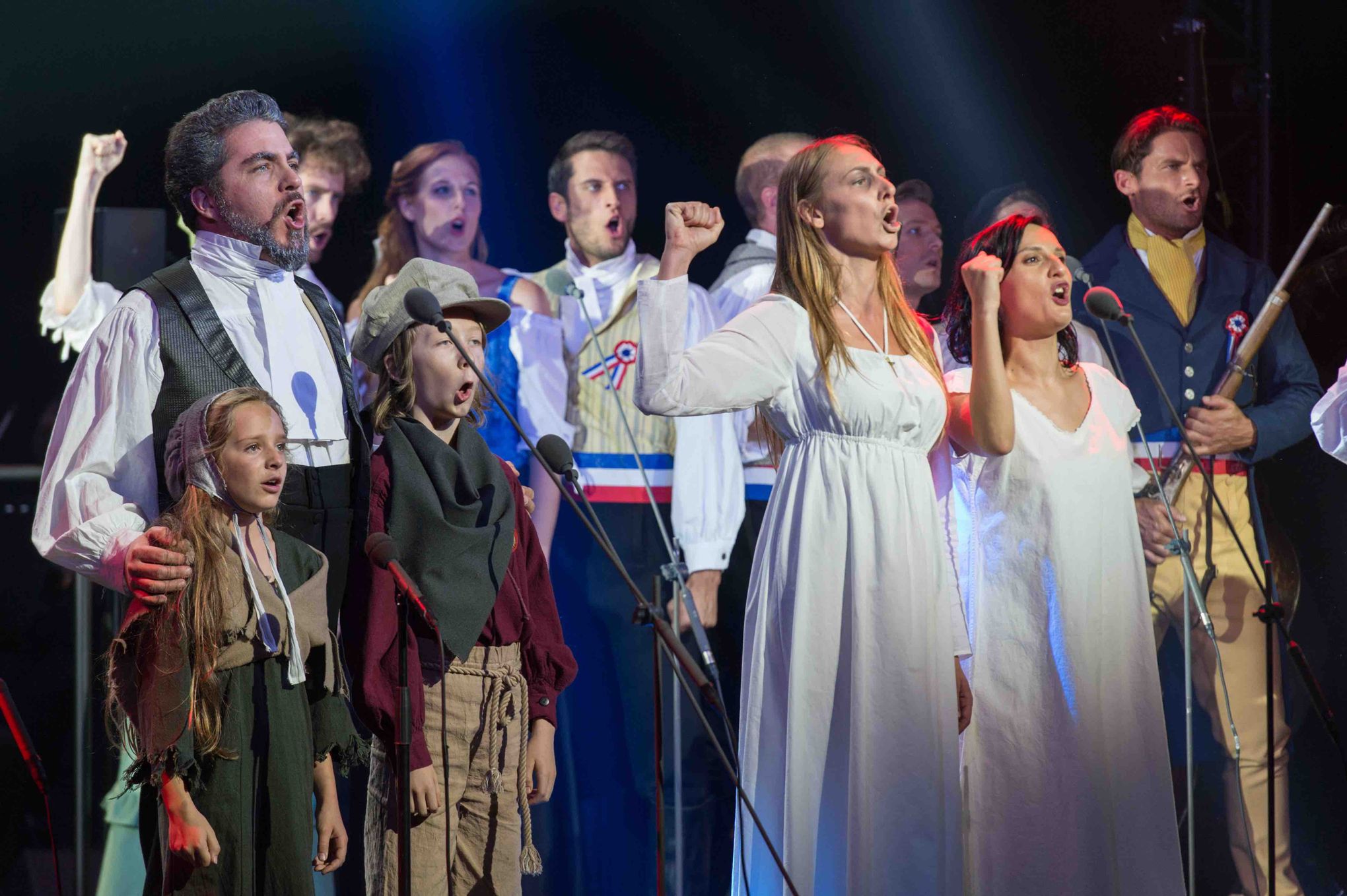 Les Miserables En Version Concert A Paris