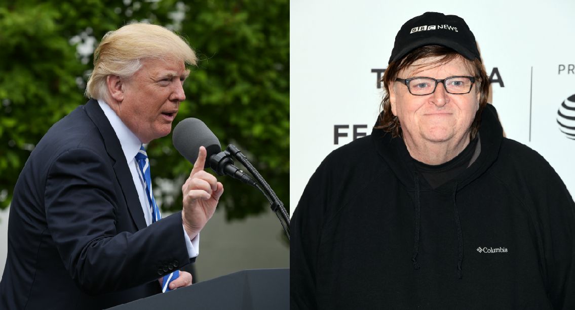 Michael Moore sur les planches avec un spectacle caustique sur Trump