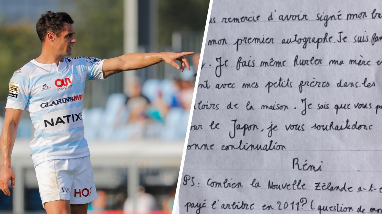 La Lettre Geniale D Un Jeune Fan A Son Idole Dan Carter