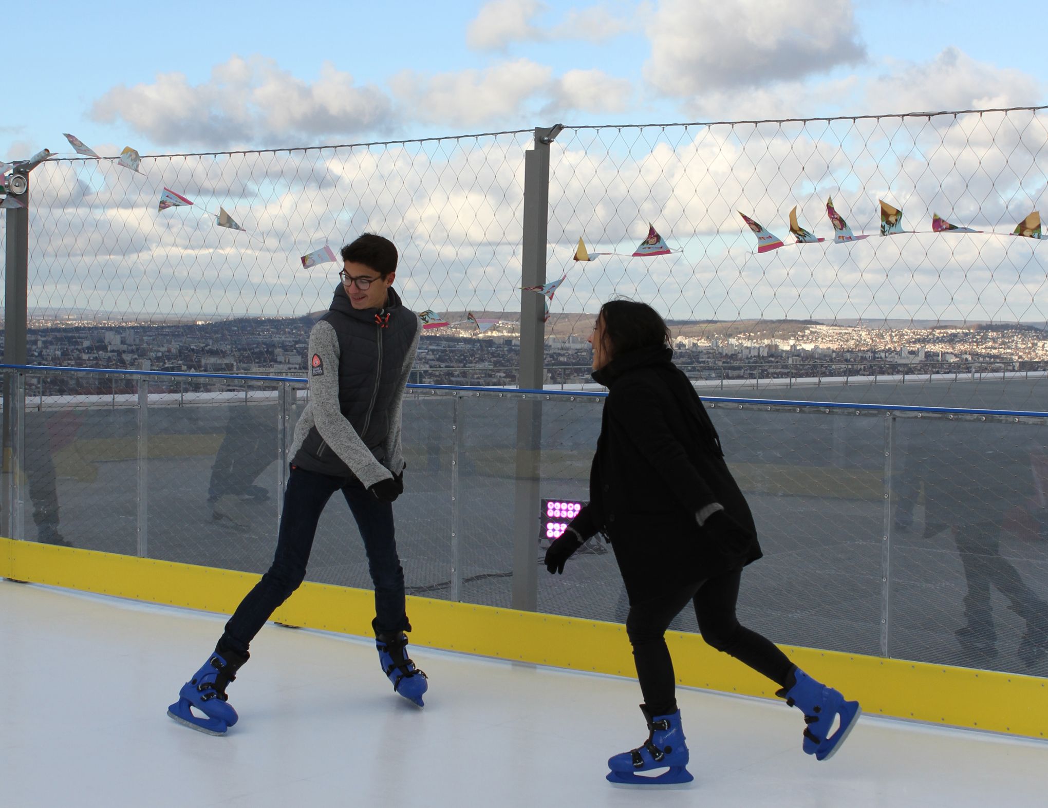 Patinoire de la Grande Arche milie Jolie les sorties r server