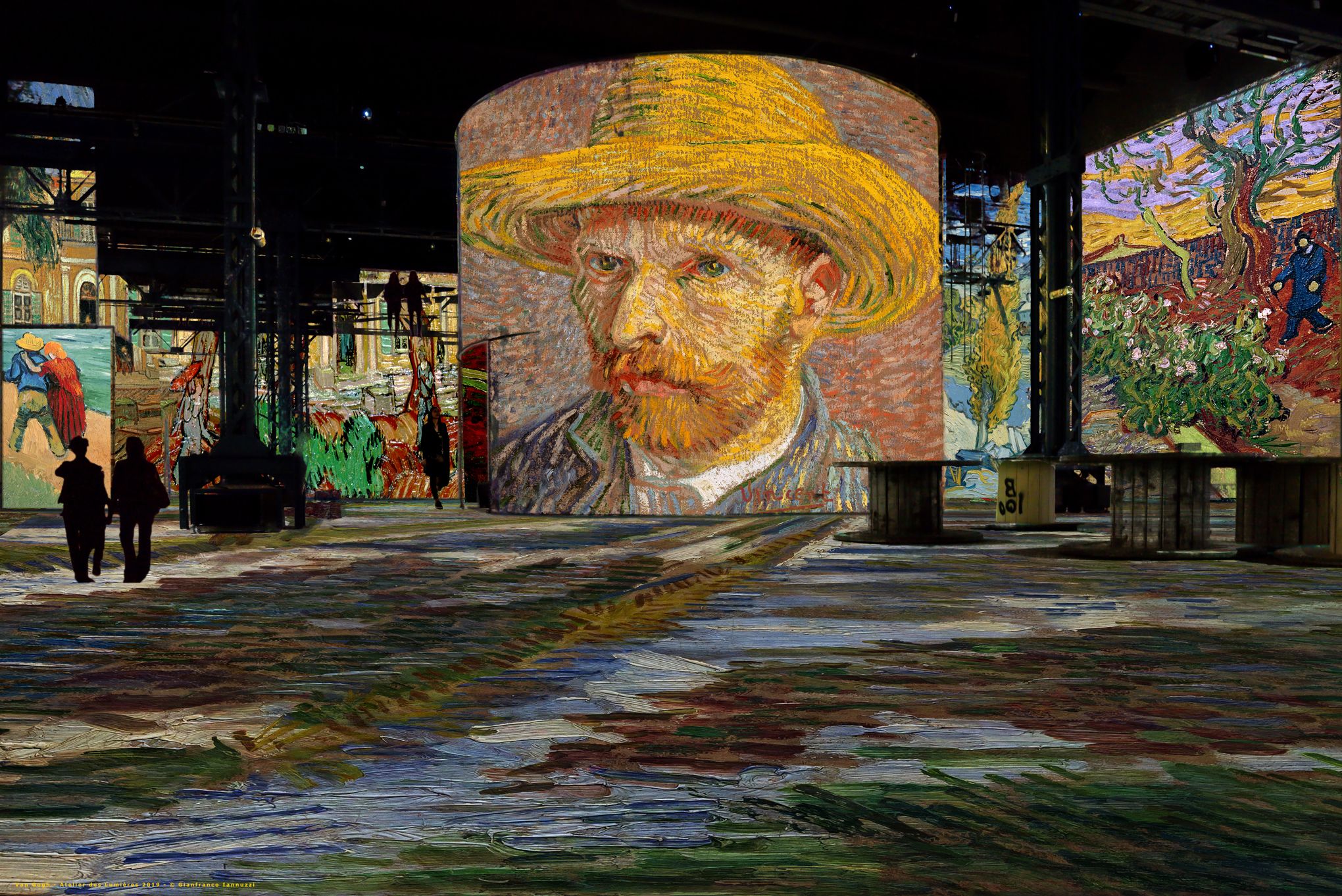 Van Gogh en immersion numérique à l'Atelier des Lumières