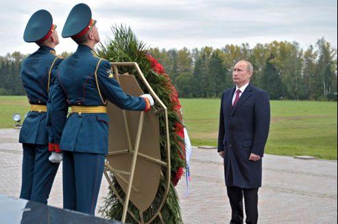 Poutine célèbre à Borodino la guerre contre Napoléon