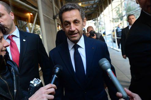 À New York, Nicolas Sarkozy Donne Sa Première Conférence