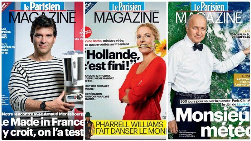 Quand le Parisien magazine met en scène les politiques