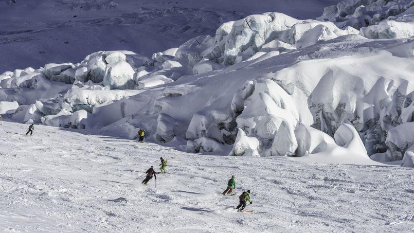 Chamonix : la vallée blanche en bon chemin