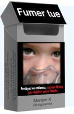 Proposition de paquet «neutre» de cigarettes par des associations de lutte contre le tabagisme