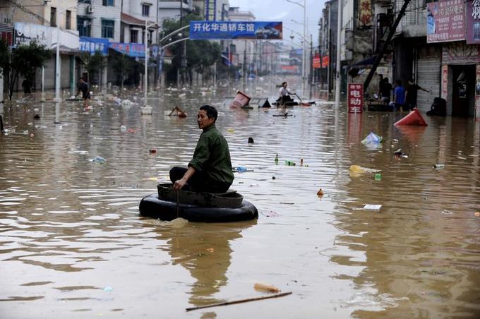 Plus D'un Million De Personnes évacuées En Chine Suite à Des Inondations