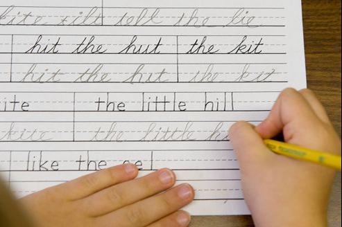 En Californie L Ecriture Cursive Appartient Au Passe