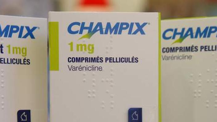 Risque d'idées suicidaires avec le Champix