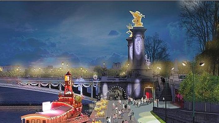 Boite De Nuit Paris Pont Alexandre 3 Un businessman de la nuit nouveau roi du pont Alexandre-III à Paris