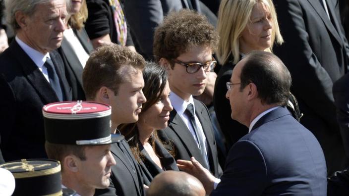 Hommage National à Dominique Baudis Aux Invalides