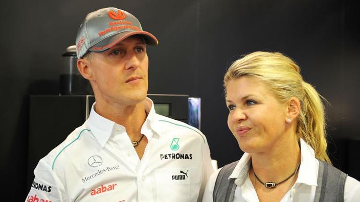 La femme de Schumacher: «Le temps sera l'allié de Michael dans ce combat»