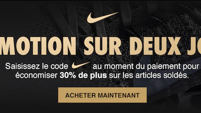 code promo nike france