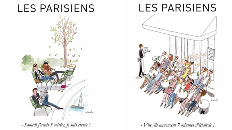 Les Images Ne S'affichent Pas Sur Certains Sites Les Parisiens s'affichent dans la rue