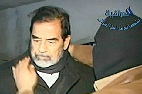 Une nouvelle vidéo pirate de l'exécution de Saddam Hussein
