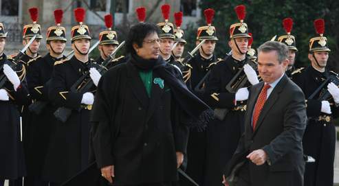 rencontre kadhafi mitterrand