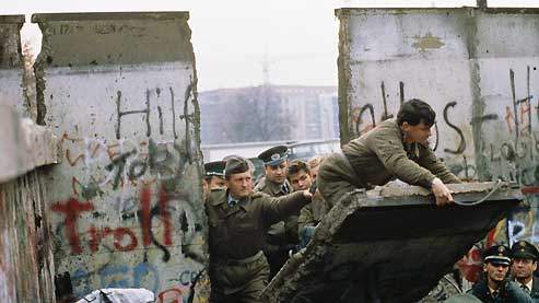 La chute du mur de Berlin