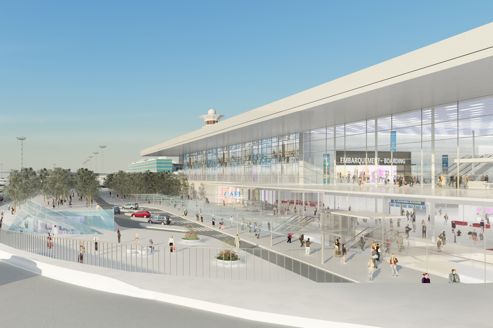 En 2018, un nouveau bâtiment reliera Orly Ouest à Orly Sud