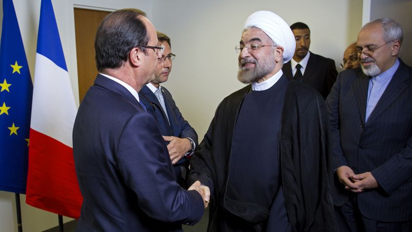 Hollande rencontre le président iranien Rohani mardi
