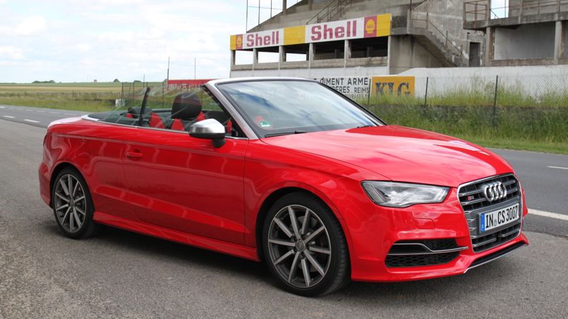 Audi S3 Cabriolet, unique en son genre