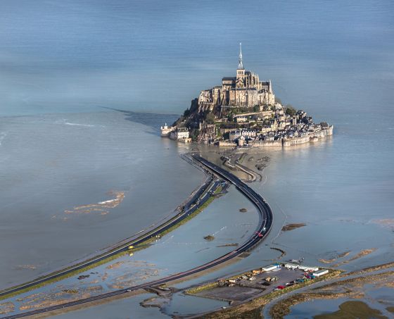 «Quand on est sur la passerelle du Mont-Saint-Michel, on ...