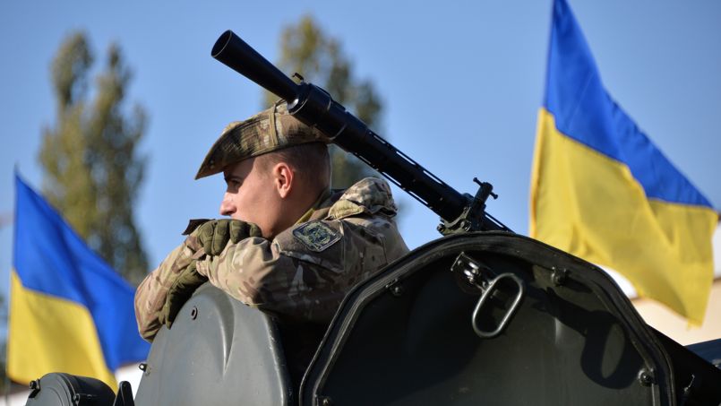 L Ukraine veut d sovi tiser  le salut militaire 