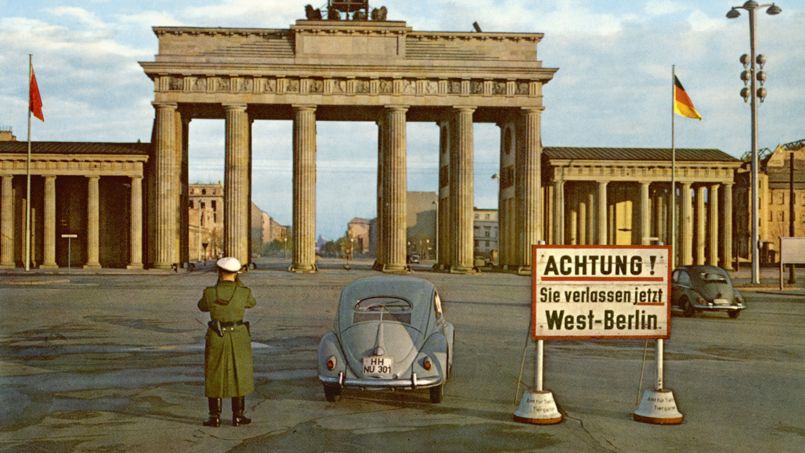 Mur de Berlin : la porte de Brandebourg, repère incontournable