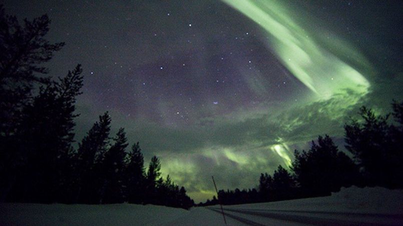 Laponie Terre D Aurores Boreales