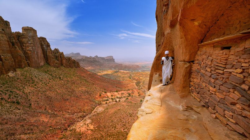 éthiopie Dans Les Montagnes De La Foi